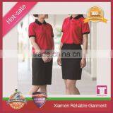 Custom Top Quality Blank Cheap Restaurant Waiter Uniform by Clothing Manufacturer