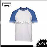 China Manufacturer Custom Cotton/polyester Mens Joint Raglan Sleeve t Shirt OEM Hight Quality thumbnail-3