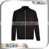 Men Jacket, Zip Up Woolen Bomber Body Building Winter Jacket Winter Coat thumbnail-1