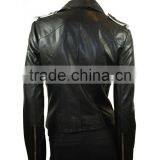 Lady Jacket pu Leather Jacket for Women thumbnail-4