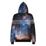 OEM Custom Wholesale Sublimation Printed 3D High Quality No Zipper Hoodie Jacket thumbnail-6