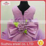 Purple Ball Gown Flower Girl Dress for 5-6 Years Girl thumbnail-4