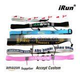 Reflective Elasticated Black Race Number Belt Kids Adjustable Running Outdoor Bibs Holder Belt - Amazon/eBay Supplier thumbnail-3