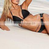 2017 Korean Girls Sex Photo Models Triangle Bikini thumbnail-4