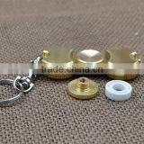 Relieve Stress Fidget Toys Brass Hand Spinner With Full Ceramic ZrO2 Bearing thumbnail-1