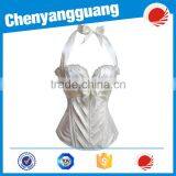 Steel Bones Latex Waist Cincher Corset Different Size Cincher Body Shaper Corset Giedle Training Fat thumbnail-3