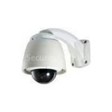 12VAC High speed Dome PTZ Security Camera PPPOE / DHCP , Vandalproof