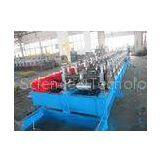 Cold Rolled Steel Guardrail Forming Machine Line Full Automation For Rail Fence