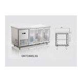 Ventilated Three Door 490L Compact Refrigerator For Restaurant , -2~+10