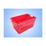 Red / Blue Durable Polypropylene Corrugated Plastic Container With FDA Approved thumbnail-1
