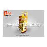 Recyclable Chocolate Cardboard Display Stands, Candy Display Racks