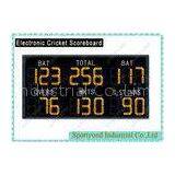 Aluminum Outdoor Electronic Cricket Scoreboard With Wireless Console Single-chip Control