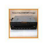 6 Discs Car DVD Changer / Yotoon Newest Ultra-thin One Din 6 Discs Car Dvd Case thumbnail-1