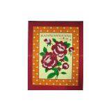 100% POLYESTER FLAT PRINTED POLAR FLEECE BLANKET