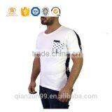 Custom Wholesale T-shirt High Quality Collar Pocket Men Print T-shirt thumbnail-3