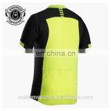 100% Polyester Custom Cycling Tshirts With Zip and Packet in Back thumbnail-2