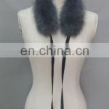 Women's Fox Fur Scarf Fashion Fur Neck Wrap Fur Neck Warmer (Style:#B209)