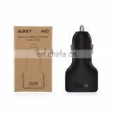 24W 4.8A Aukey Car Charger, Aukey Dual Port Car Charger for IPhone 6S thumbnail-6