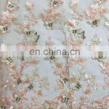 Custom Fashion Colorful 3D Butterfly Embroidery Lace Fabric thumbnail-3