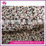 Small Floral Printing Silk CDC 100% Pure Silk Crepe de Chine Fabric thumbnail-4