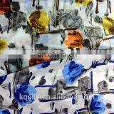 Screen Print 8mm Silk Habotai Fabric thumbnail-3