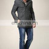 T-MC011 Fashion Mens Tweed Very Warm Winter Formal Coat thumbnail-5