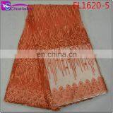 Hot Sale African Tulle Lace Fabrics FL1620 thumbnail-5