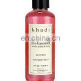 Khadi Natural Herbal Rose & Geranium Massage oil Without Mineral Oil