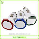 2017 Led Light Dual 1A 3.1A USB Car Charger for Mobile Phone