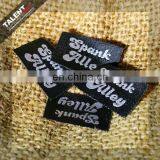 Custom Private Design Vogue Woven Folded t Shirt Label thumbnail-1