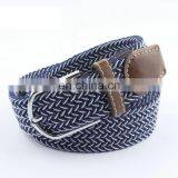 Yiwu in Stock Creamy White Good Quality Woven Waist Elastic Belt Factory thumbnail-1
