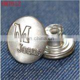 Stainless Steel Garment Fashion Metal Button