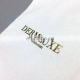 Custom Gold Logo Drawstring Pouch Bags Dust Bag With Two Strings thumbnail-3