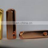 ShenZhen Supplier Factory Price Custom Yeezy 350 Square Metal Aglet Shoelace Rose Gold Aglet Replacment thumbnail-2