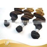 Hot Beauty New Two Omber Body Weaving Human Virgin Peruvian Hair Wave Extension With Wholesale Price thumbnail-4