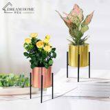 Metal Flower Stand With Flower Pot thumbnail-4