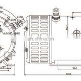 dc 24v Motor Electric Car Wheel Motor DC for Areial Work Vehicle thumbnail-6