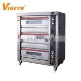 Industrial Bakery Machine Cake Bread Pizza Baking 3 Deck Gas Oven Prices thumbnail-5