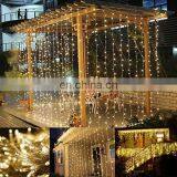 3m 300 LED Window Curtain Light String for Home Wedding Christmas Holiday thumbnail-7