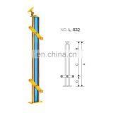 China Inox 304 316 Stainless Steel PVC Wood Staircase Handrail Balustrade,stairs Railing Posts thumbnail-3