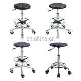 Office Furniture PU Leather Height Adjustable Stainless Steel Swivel LaboratoryStool thumbnail-6