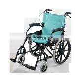 Portable Lightweight Aluminum Foldable Power Wheel Chair Cheap Price Disabled Folding Wheelchair thumbnail-4