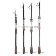 1.8M Travel Carbon Fishing Rod Super Strong Fishing Rod Telescopic Fishing Rod Carbon Fiber Rotating Bait Fishing Rod thumbnail-2