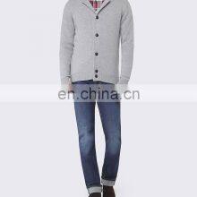 Men Cardigan Coats Sweater,Knit Button Front Cardigan Sweater thumbnail-3