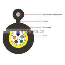 Top Quality Figure 8 Outdoor Aerial G657A2 Round 2 Core Fiber Optic Drop Cable thumbnail-4