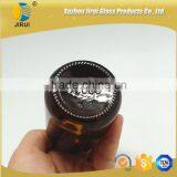 120cc Amber Vitamin Glass Bottle With Black Screw Cap/pharmaceutical Bottle thumbnail-4
