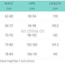Новые поступления в сезоне зимней моды 2021 года. Женские среднетолстые складчатые юбочные спортивные брюки с шнуровкой по талии и накапливающимися женскими лосинами thumbnail-5
