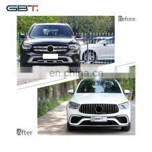 GBT Drop Shipping Auto Tuning Parts for Mercedes Benz Glc 63 Style Facelift for Mercedes Glc 63 Amg Body Kit thumbnail-2