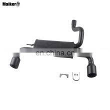 Steel Muffler Exhaust Pipe for Jeep Wrangler JL Exhaust Pipe 4x4 Accessory Maiker Manufacturer thumbnail-1