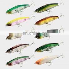 JOHNCOO Pencil Fishing Lures Topwater Wobblers 100mm 18g Surface Walk The Dog Bass Pike Sparrow Hard Bait WTD Popper thumbnail-5